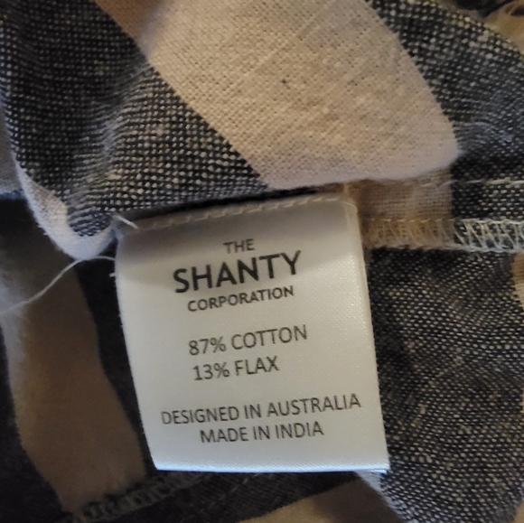 The Shanty Corporation striped tank Large - Picture 5 of 5